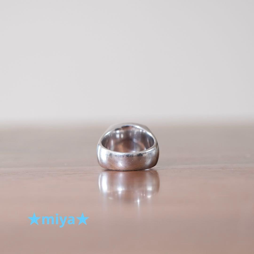 【希少】TOMWOOD / Cushion Black MOP / 54 リング