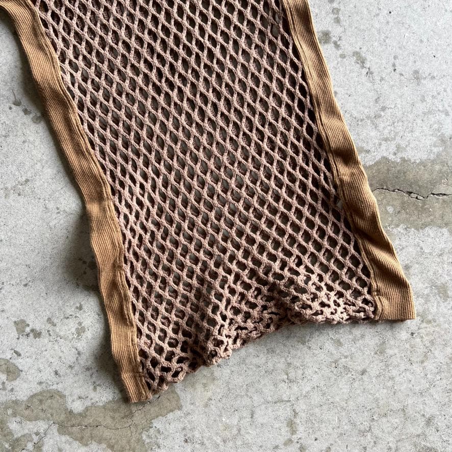 archive dolce&gabbana ドルガバ メッシュ タンクトップ