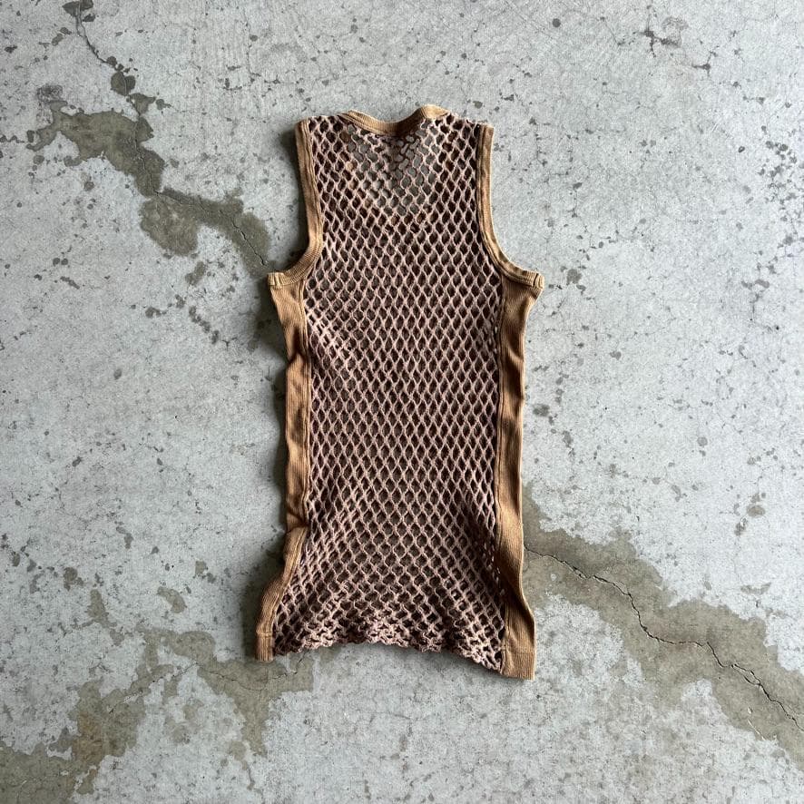 archive dolce&gabbana ドルガバ メッシュ タンクトップ