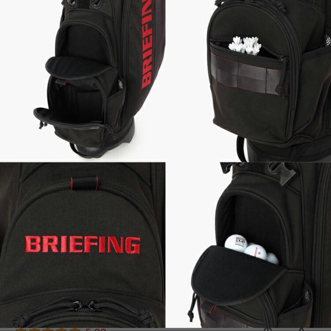 ブリーフィング ゴルフ キャディバッグ スタンドBRG253D03 ブラック