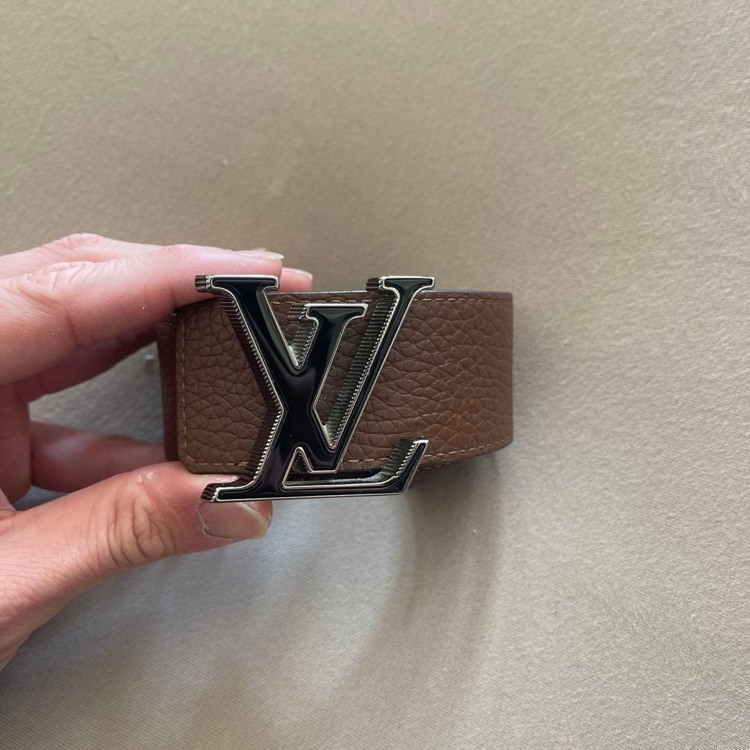 Louis Vuitton ブラウンレザーベルト