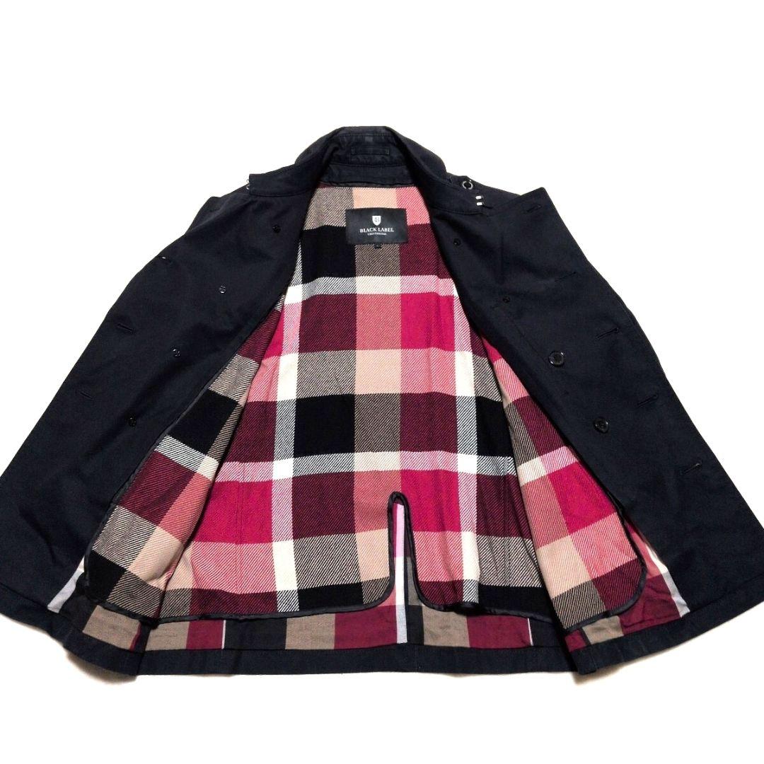 極美品✨ブラックレーベル クレストブリッジ トレンチコート L ライナー 刻印
