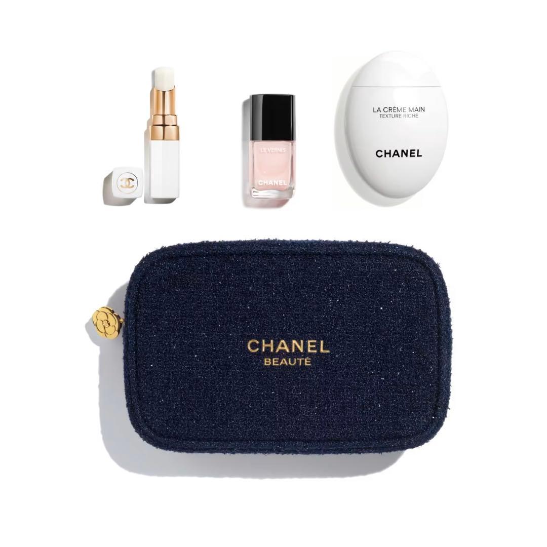 CHANEL クリスマスコフレ2025 リップ アンド ネイル ケア セット♡