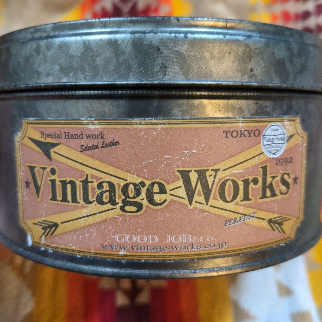 Vintage Works×BUDDY レザーベルト 34