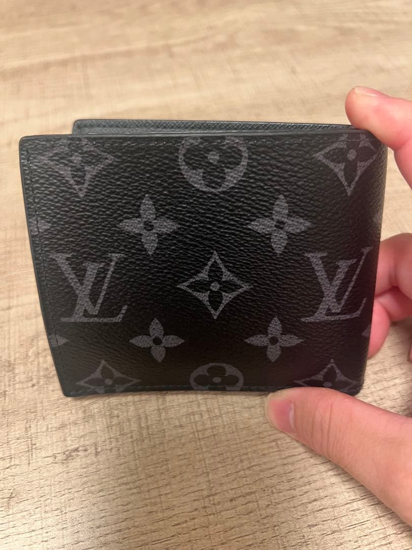 ガ*ん様 Louis Vuitton 二つ折り財布 ブラック