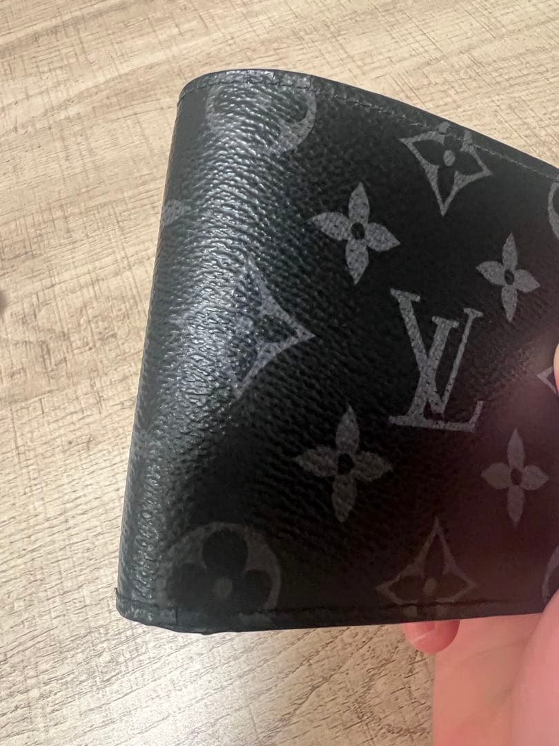 ガ*ん様 Louis Vuitton 二つ折り財布 ブラック