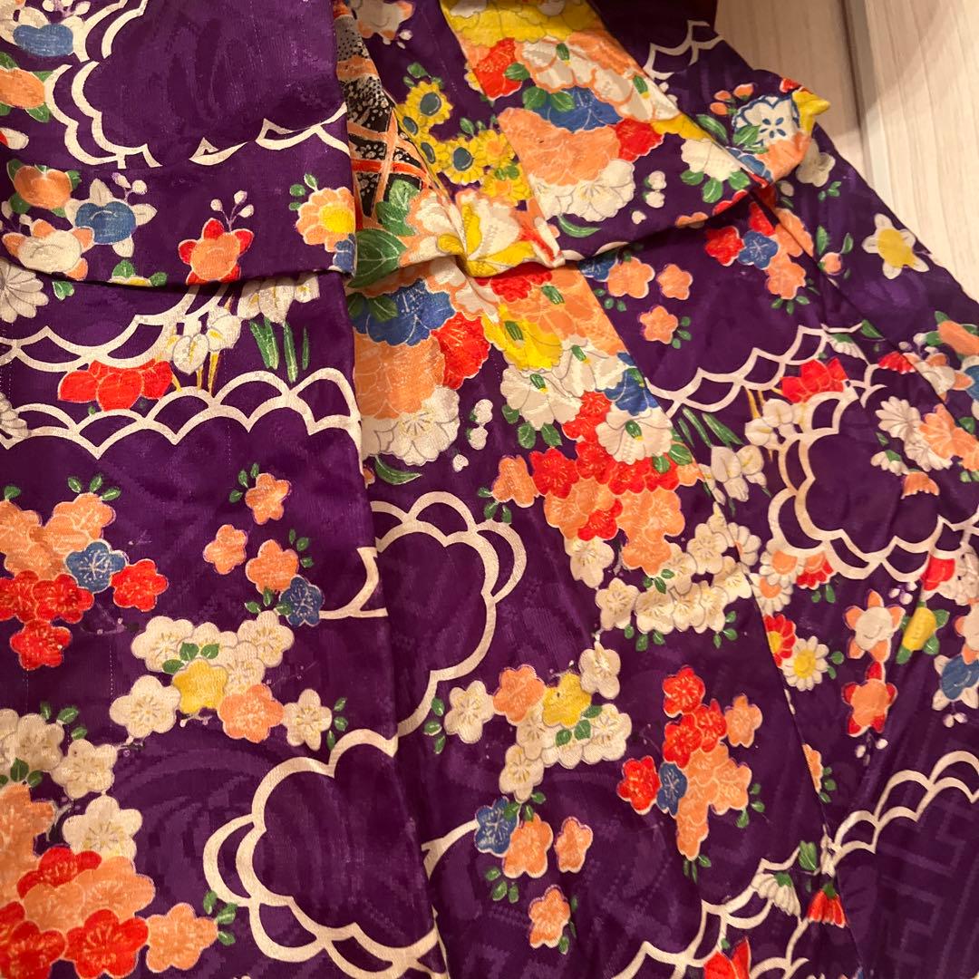 大正ロマン　アンティーク　七五三用着物