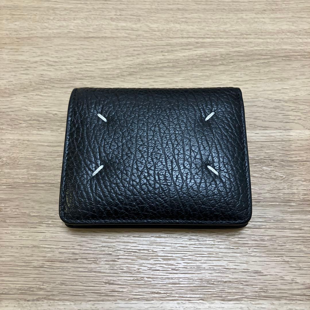 maison margiela メゾンマルジェラ 二つ折り財布 ブラック
