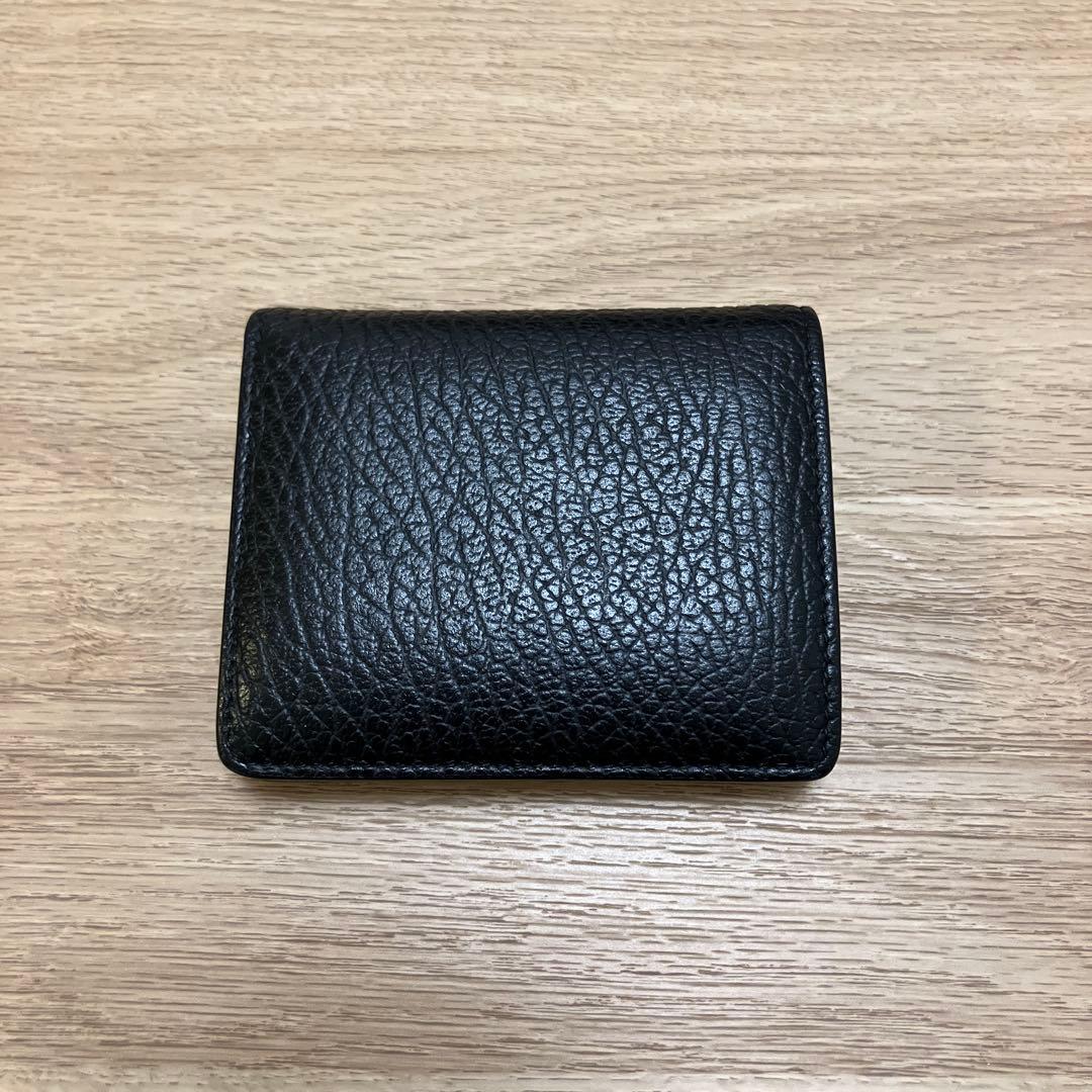 maison margiela メゾンマルジェラ 二つ折り財布 ブラック
