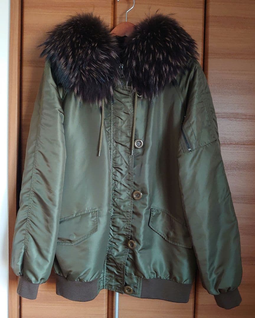 ＊ドゥーズィエムクラス＊MA-1 ファー ジャケット コート