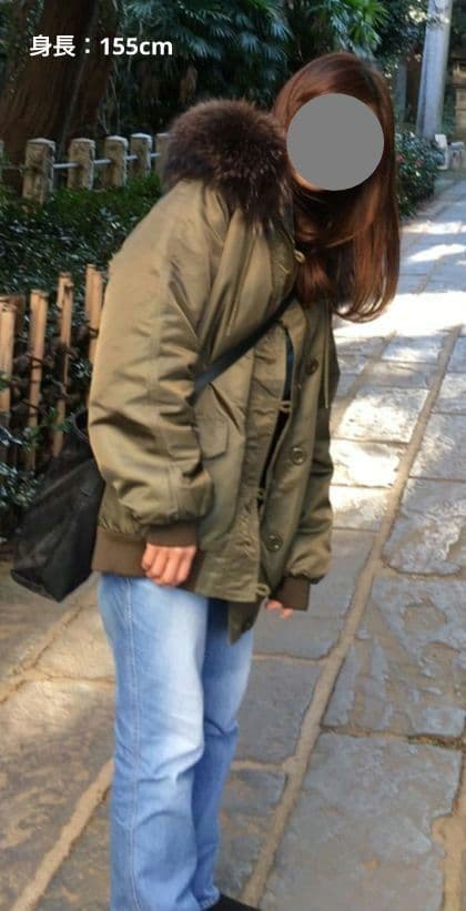 ＊ドゥーズィエムクラス＊MA-1 ファー ジャケット コート