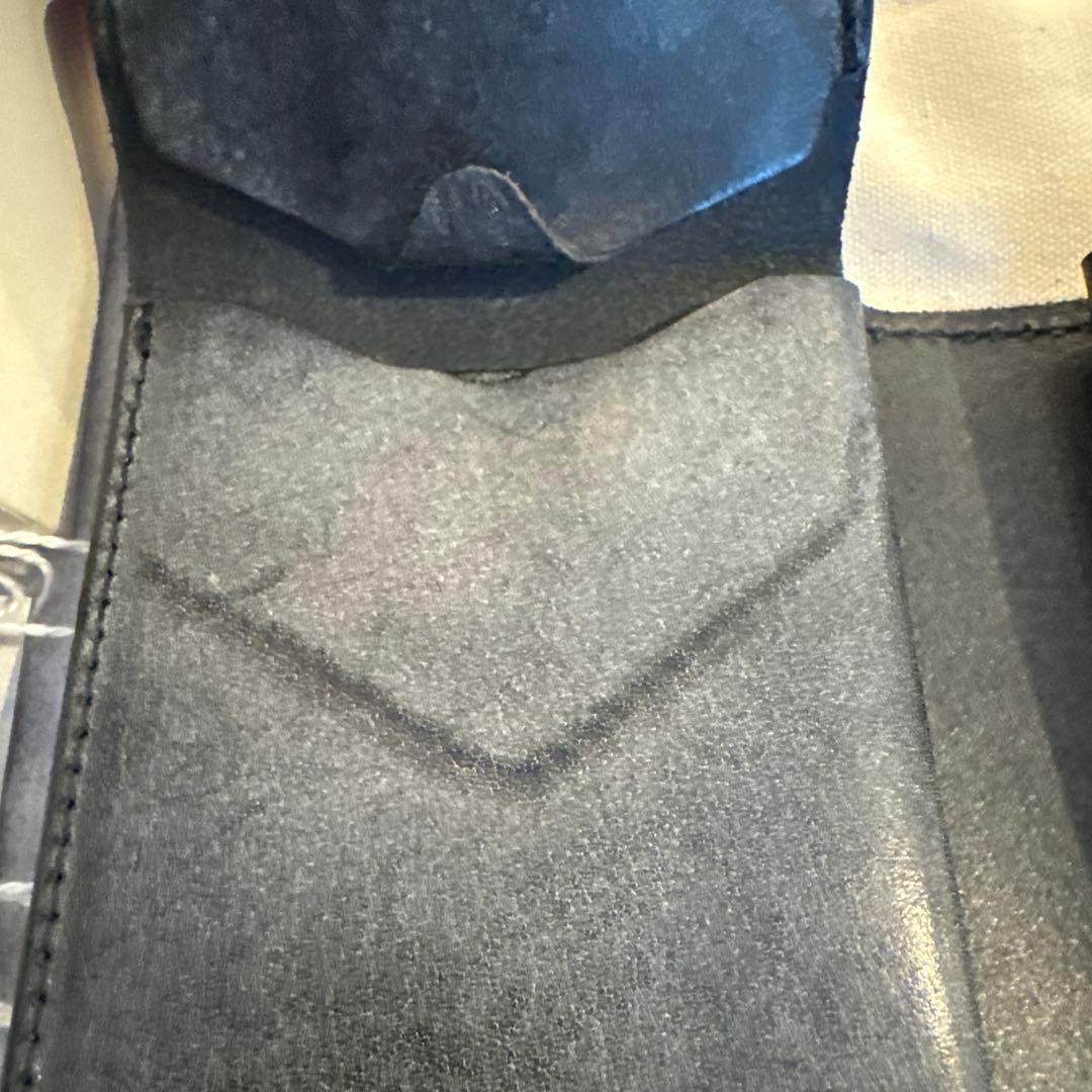 Hender Scheme 二つ折り財布 黒　付属品完備