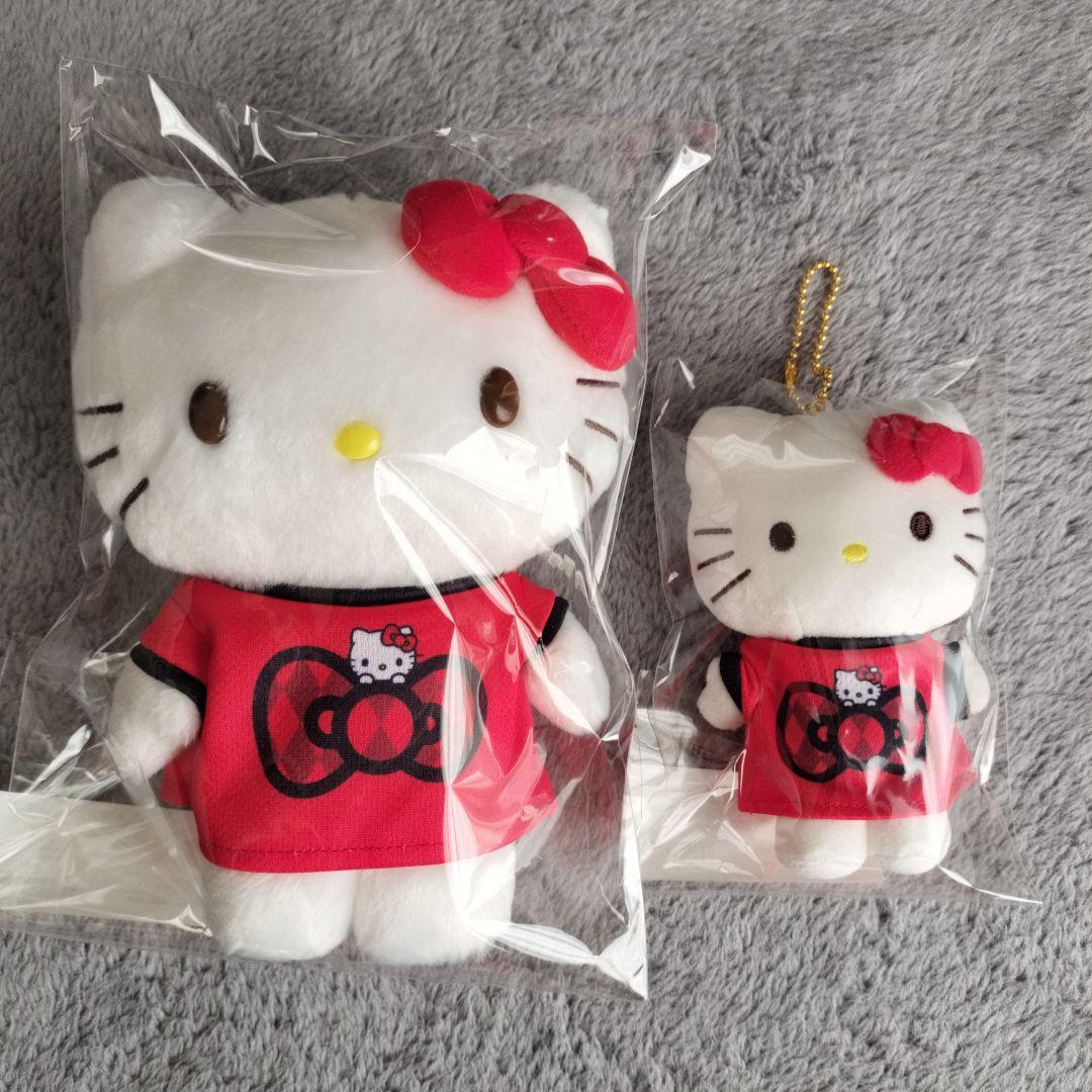 ◆新品未開封◆浦和レッズ×キティちゃん ぬいぐるみ　マスコット　2点セット