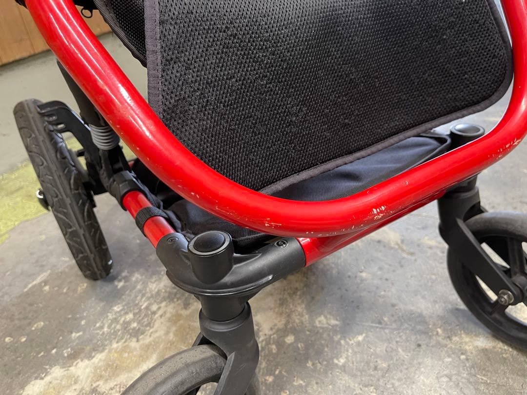 CURIO ベビーカー ストローラーA レッド キュリオ
