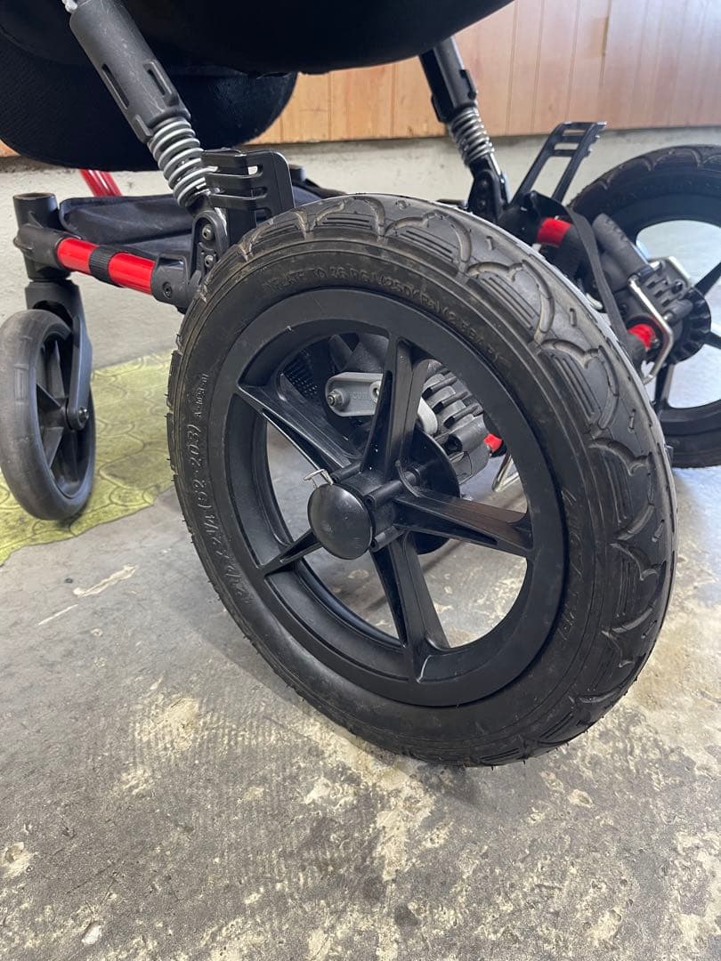 CURIO ベビーカー ストローラーA レッド キュリオ