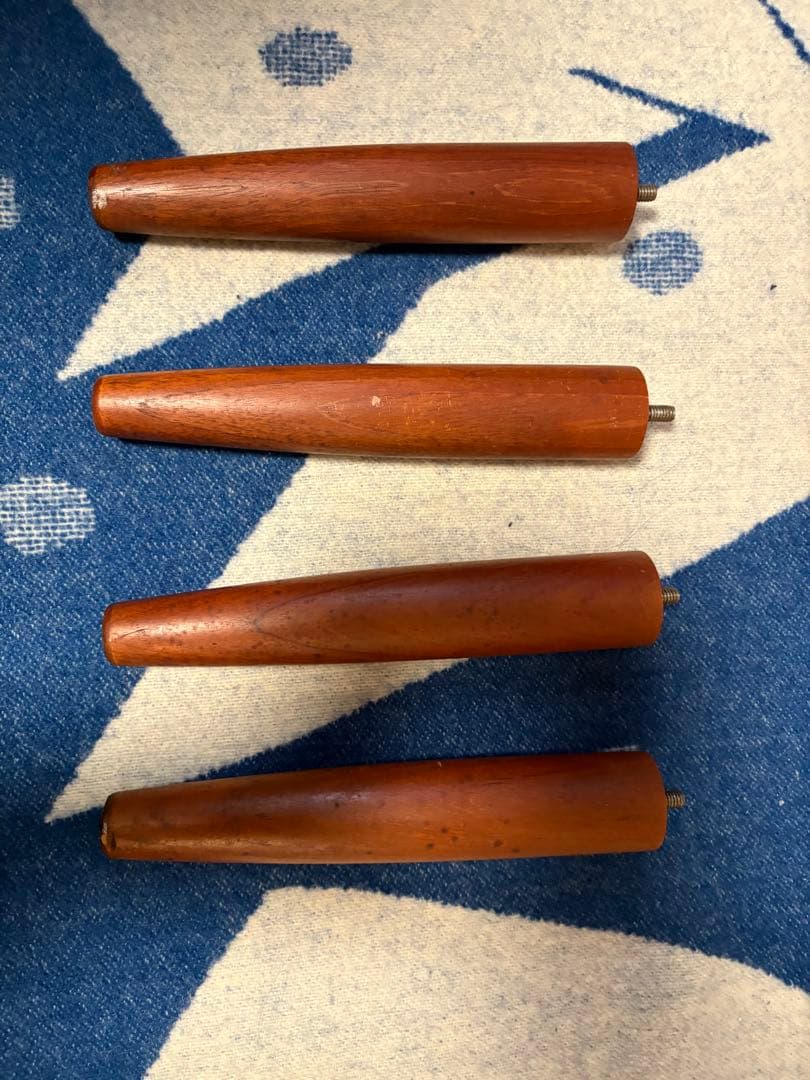 北欧ヴィンテージ チーク 4段チェスト　デンマーク