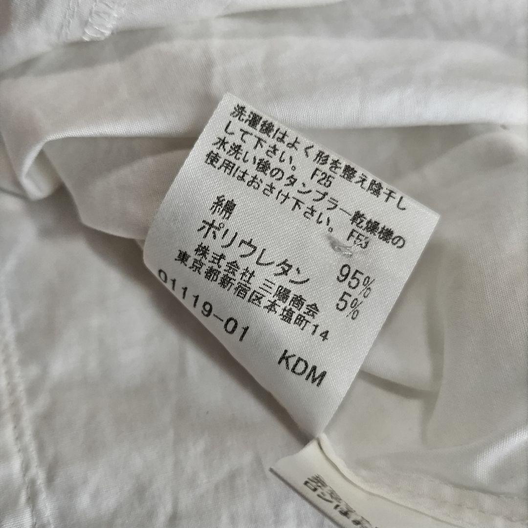 タグ付き　バーバリーロンドン　半袖シャツ　ノバチェック　フリル　ホース刺繍