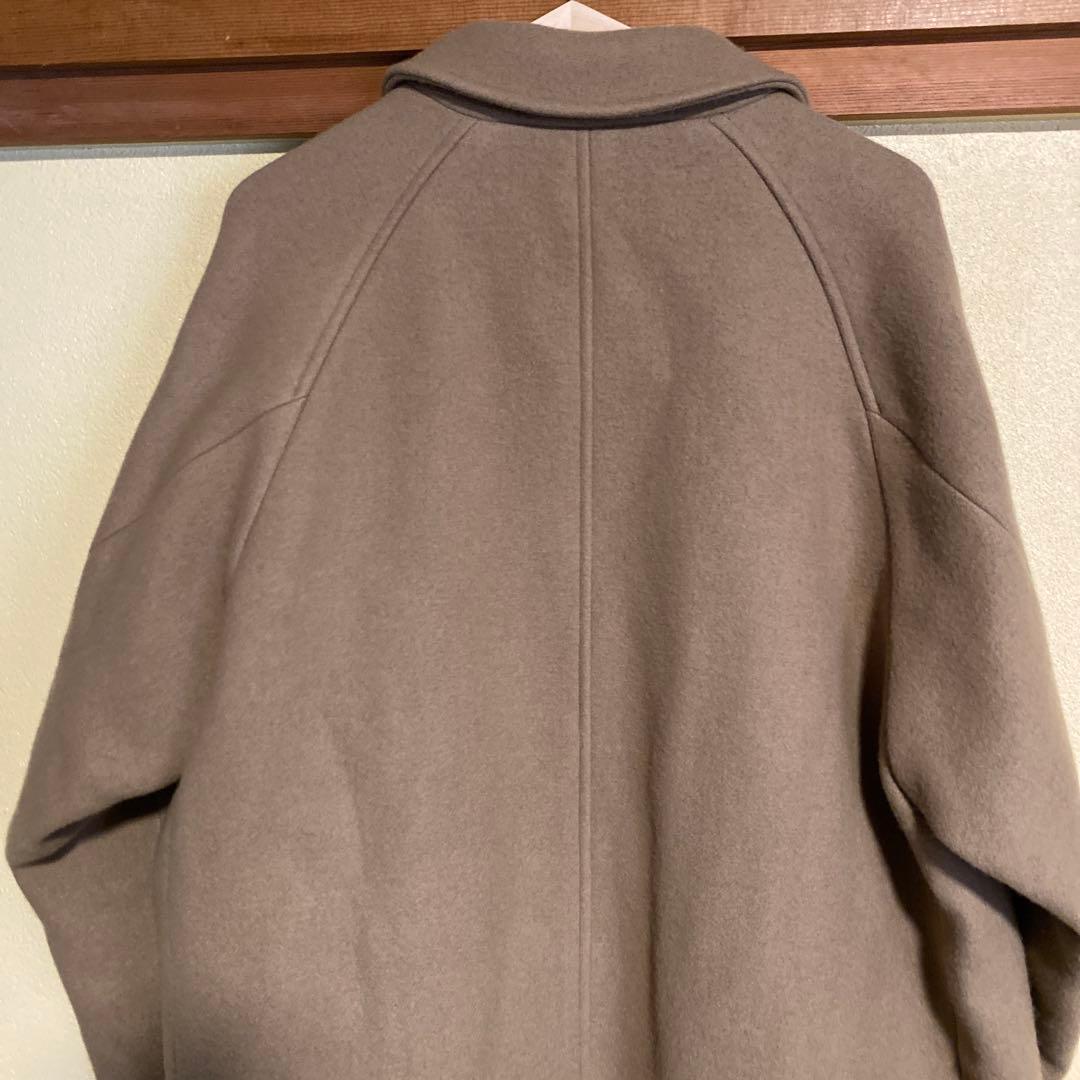 steven alanウール ステンカラーコート　ベージュ