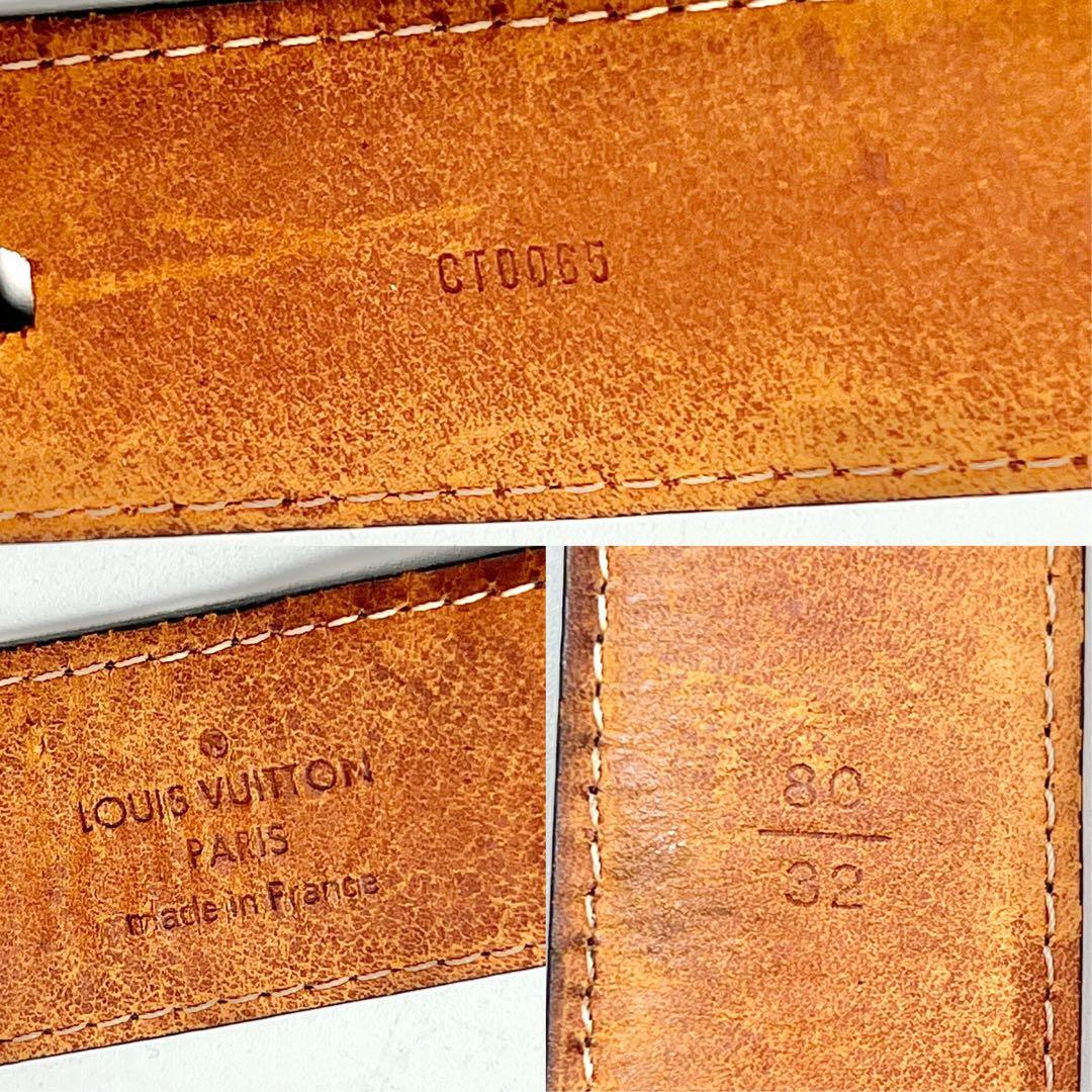 ルイヴィトン モノグラム サンチュール エリプス LVロゴ ユニセックス　レザー