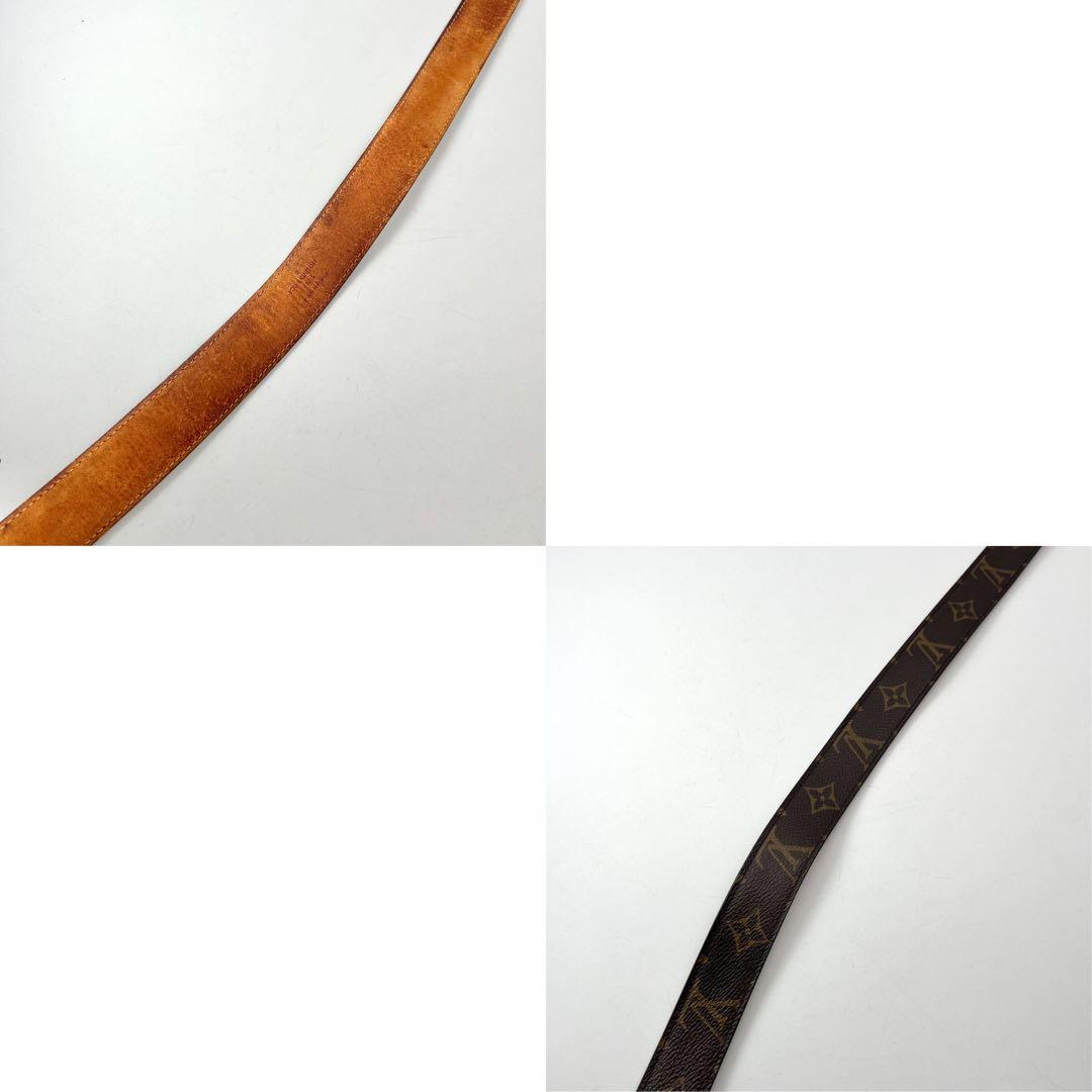 ルイヴィトン モノグラム サンチュール エリプス LVロゴ ユニセックス　レザー