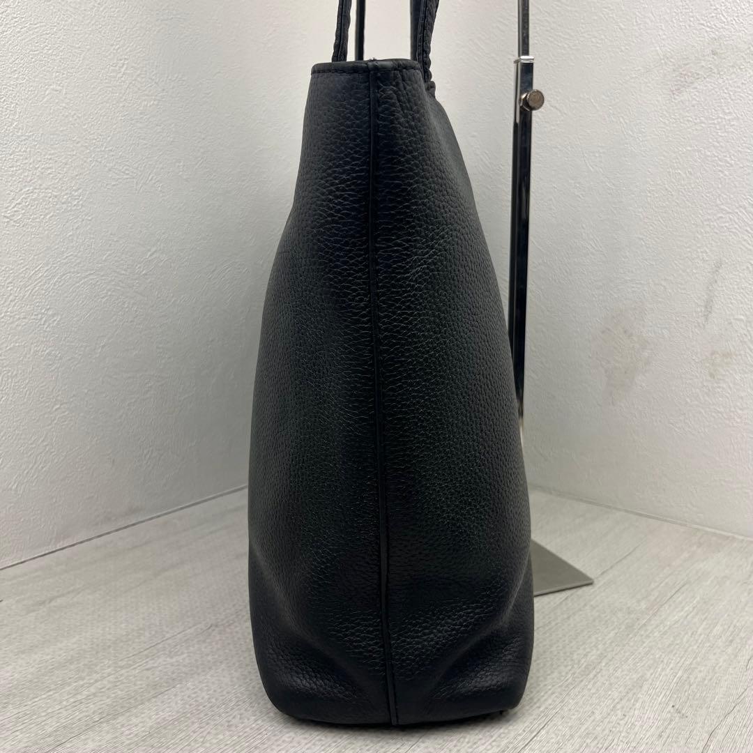 大人気✨ HushTug ハッシュタグ トートバッグ ブラック レザー ビジネス