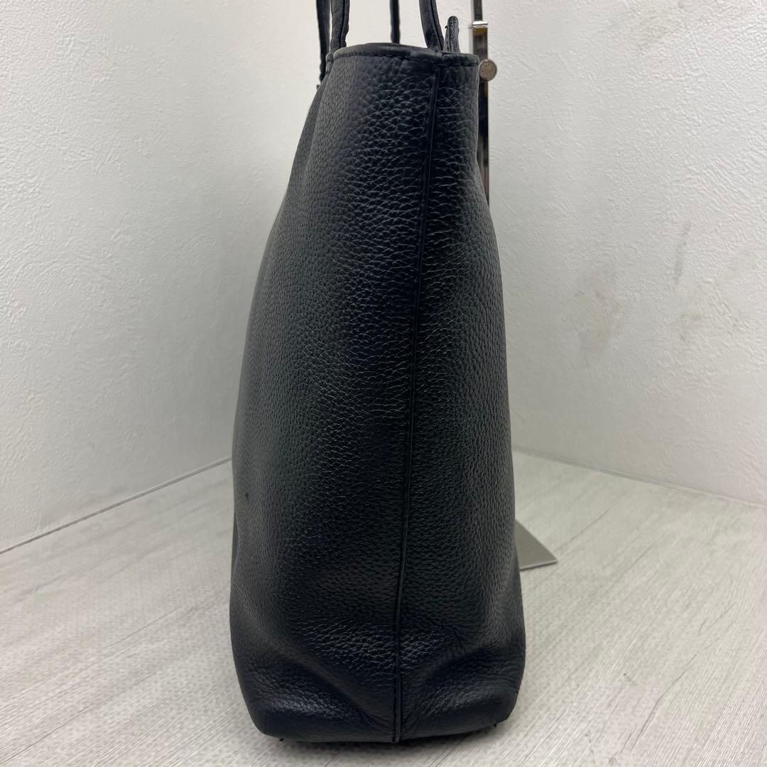 大人気✨ HushTug ハッシュタグ トートバッグ ブラック レザー ビジネス