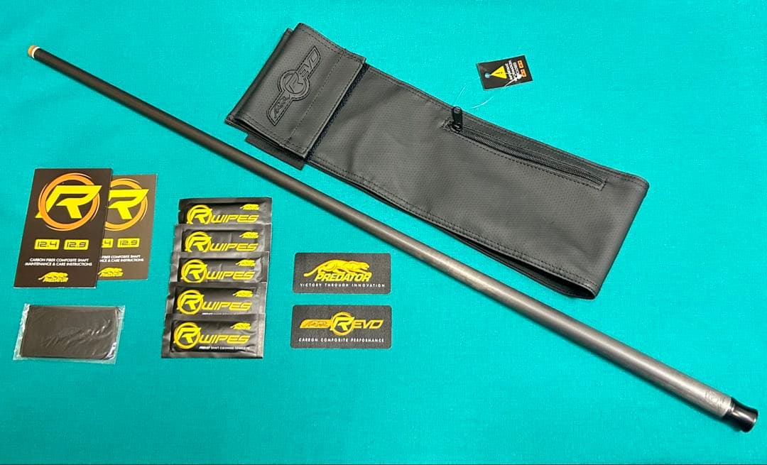 18山 REVO 12.4 プレデター カーボンシャフト PREDATOR