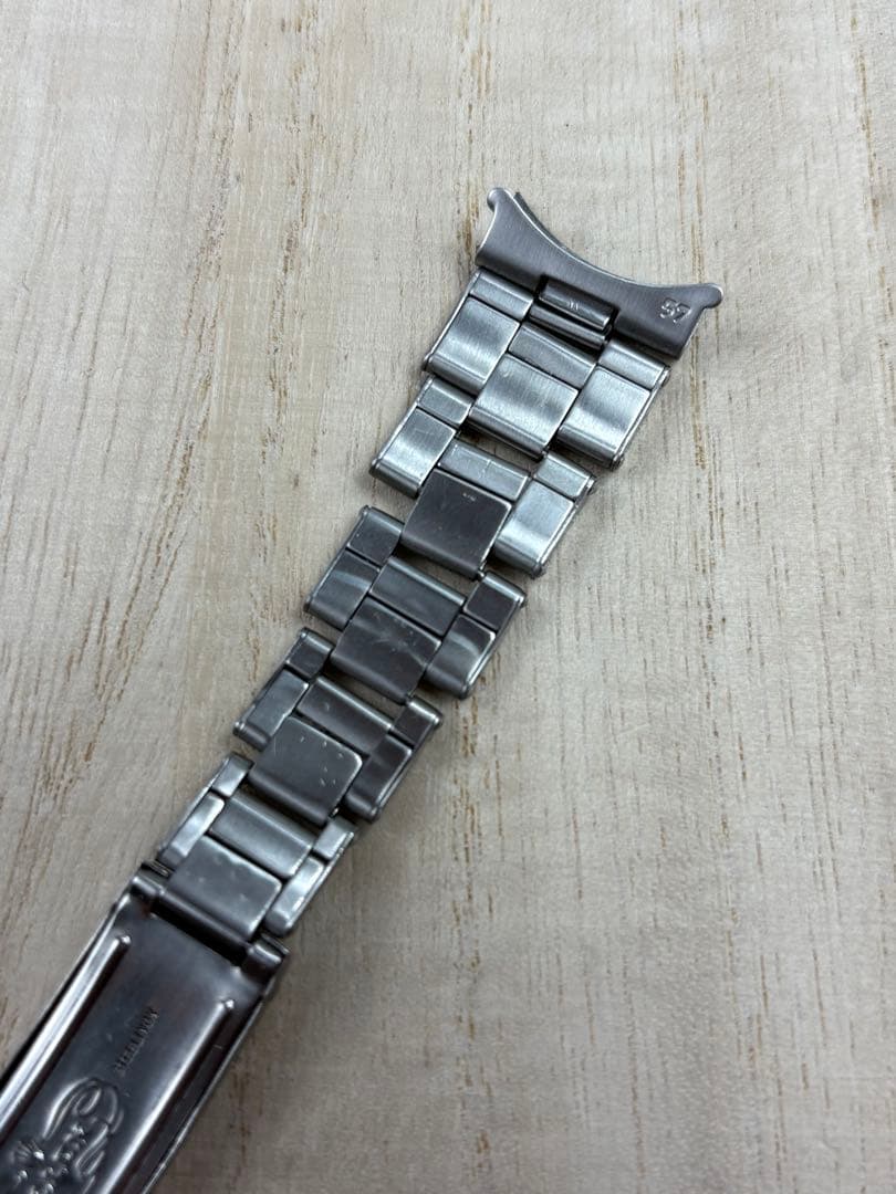 純正ロレックス Rolex 幅19mmリベットブレス FF57 ブレス刻印無し