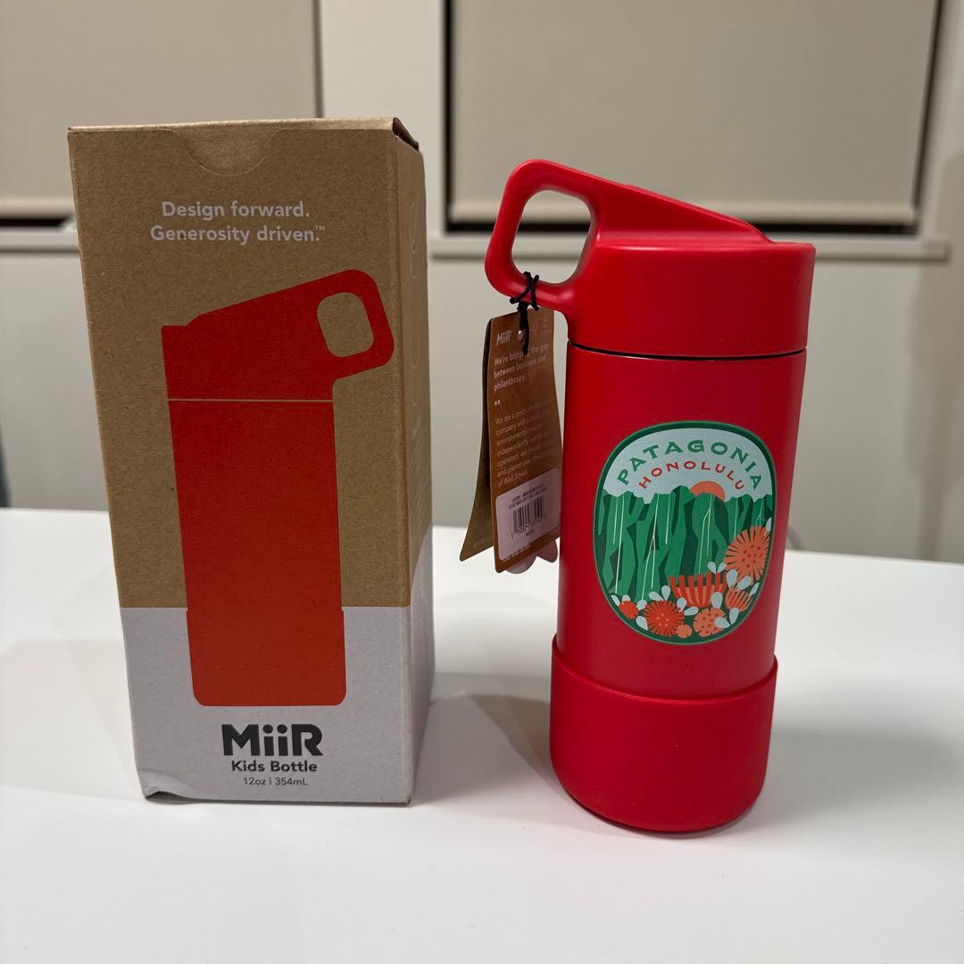 Miir Kids Bottle 赤色 Patagonia Honolulu