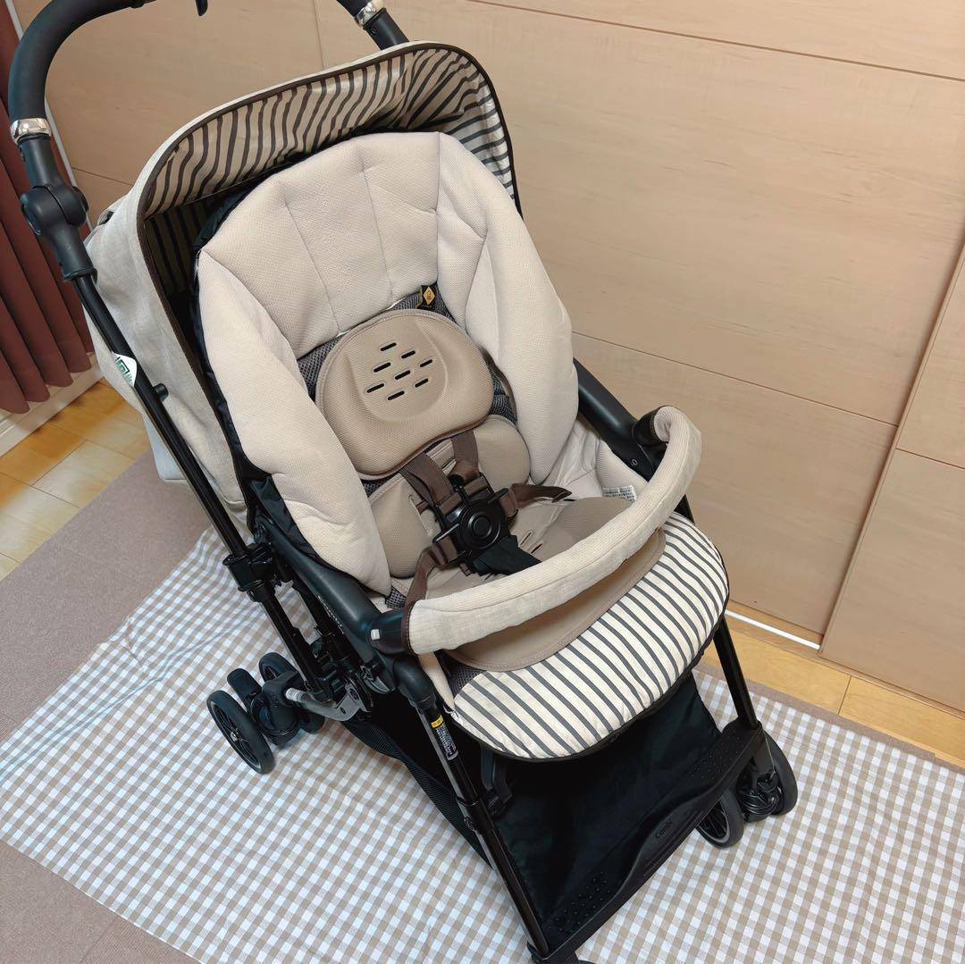 コンビベビーカースゴカルα 4キャス compact エッグショック HT