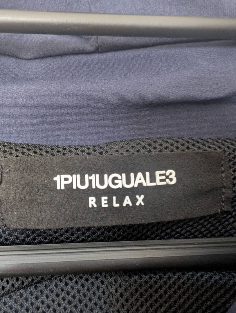 1PIU1UGUALE3 RELAX　4WAYストレッチフラップコート　Mサイズ