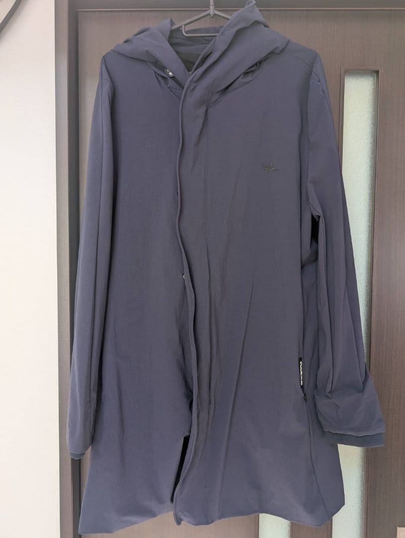 1PIU1UGUALE3 RELAX　4WAYストレッチフラップコート　Mサイズ