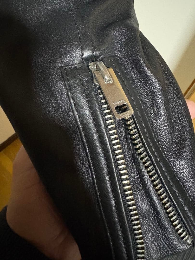 お値下げしました☆ディーゼル　シングルライダースジャケット