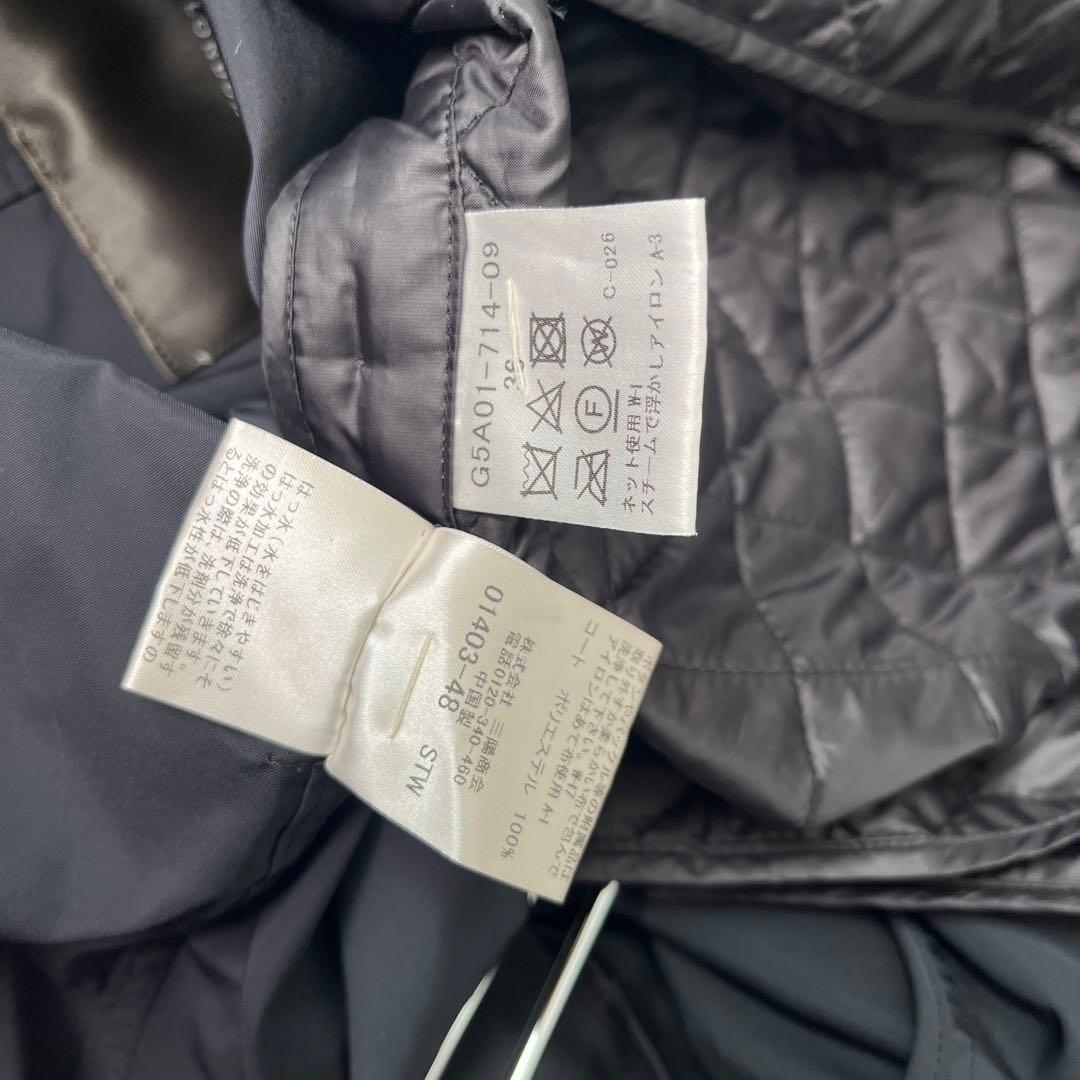 美品♡マッキントッシュロンドン 中綿ライナー スプリングコート ベルト 36