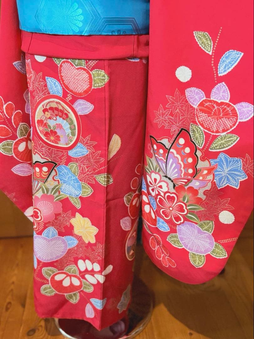 七五三　七歳　着物と長襦袢のみ