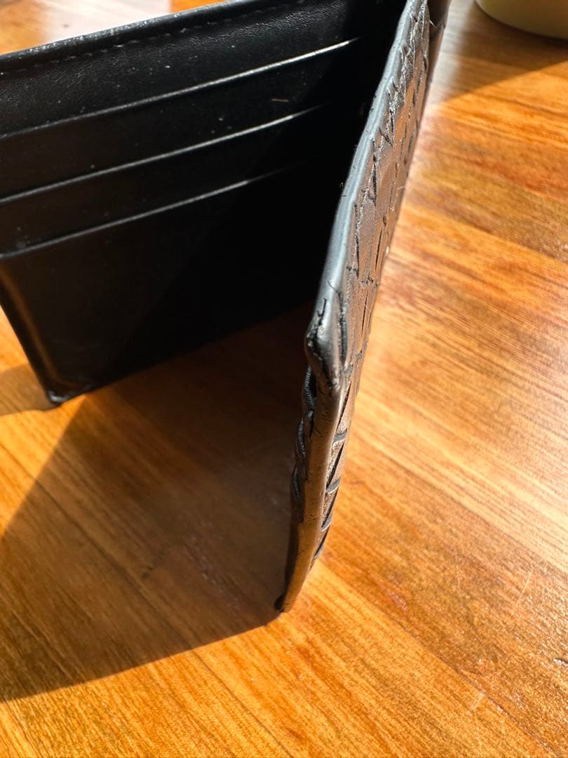 ボッテガヴェネタ　イントレチャート　マネークリップ付き　カードケース