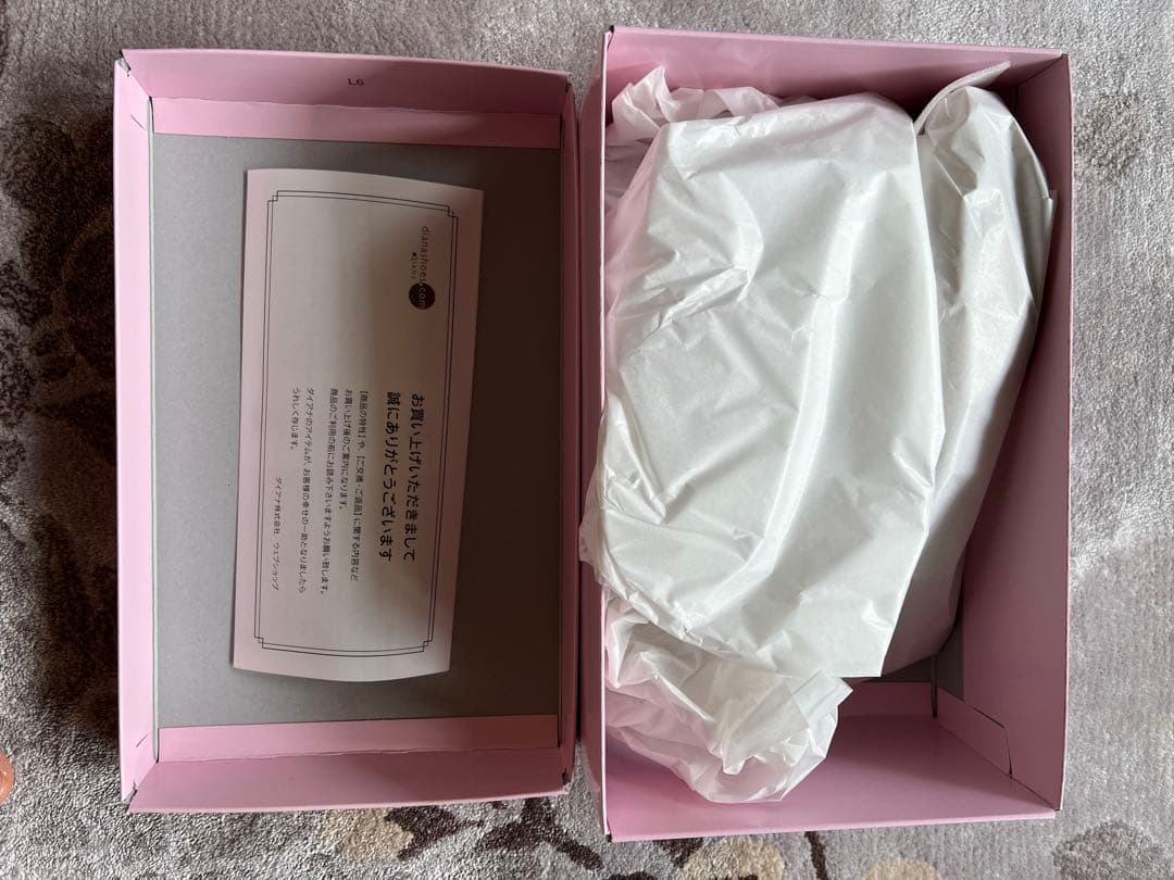 新品未使用Dianaダイアナ　スエード　ブラック　パンプス　24cm