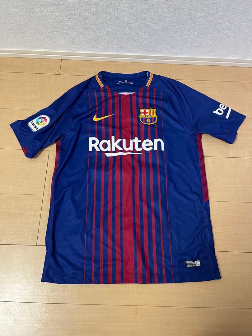2017年　バルセロナ　リオネルメッシ　サイズM