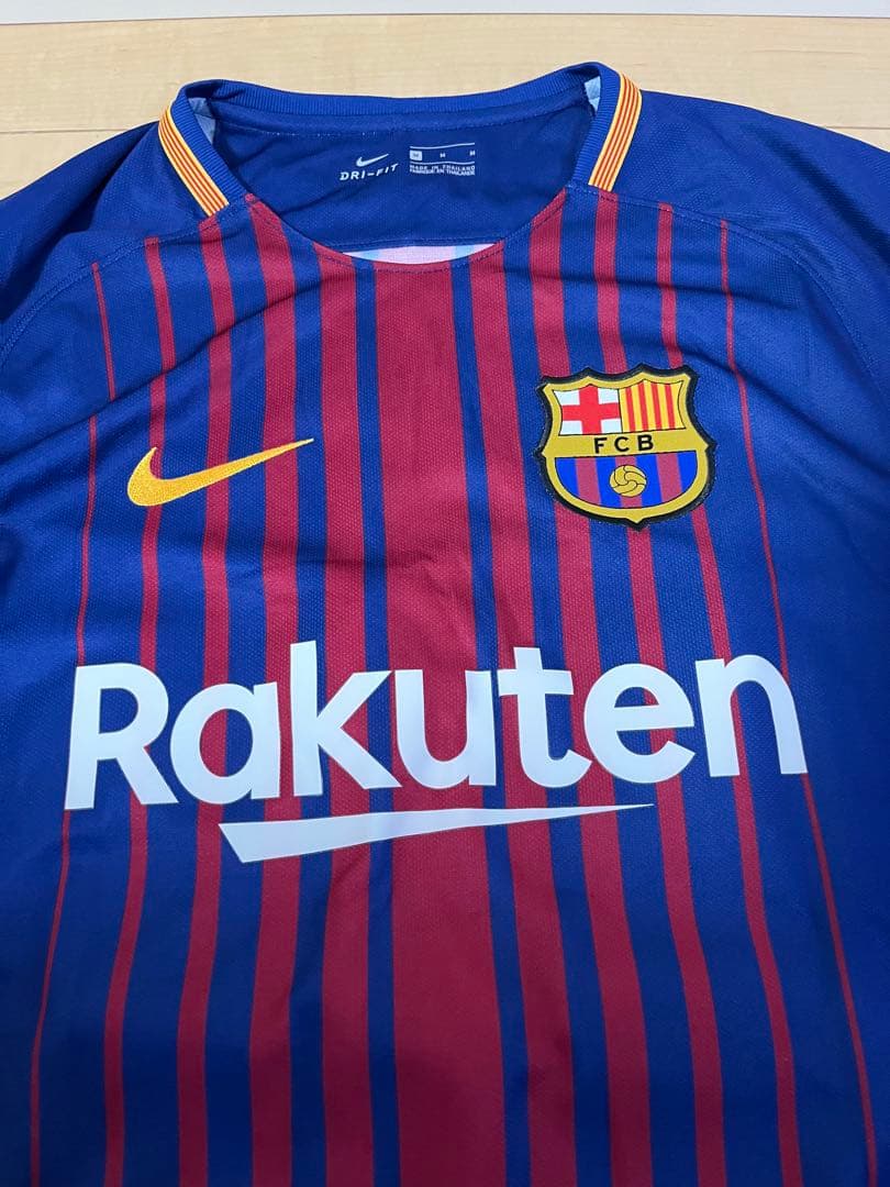 2017年　バルセロナ　リオネルメッシ　サイズM