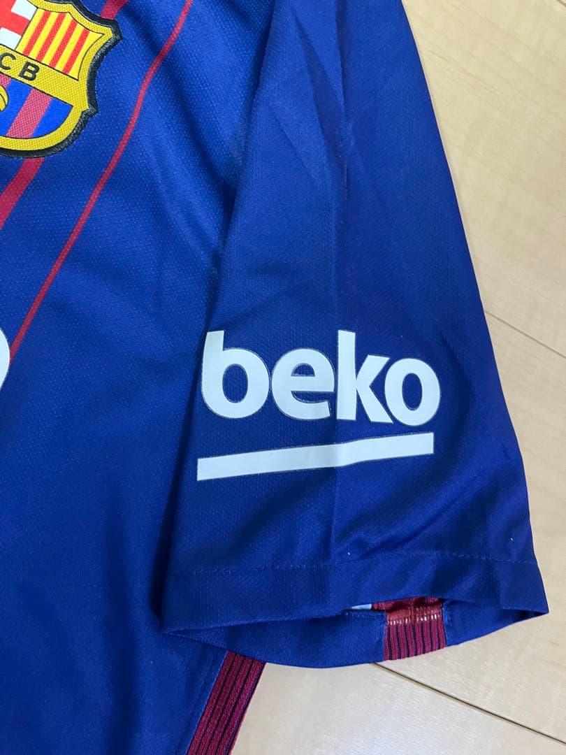 2017年　バルセロナ　リオネルメッシ　サイズM