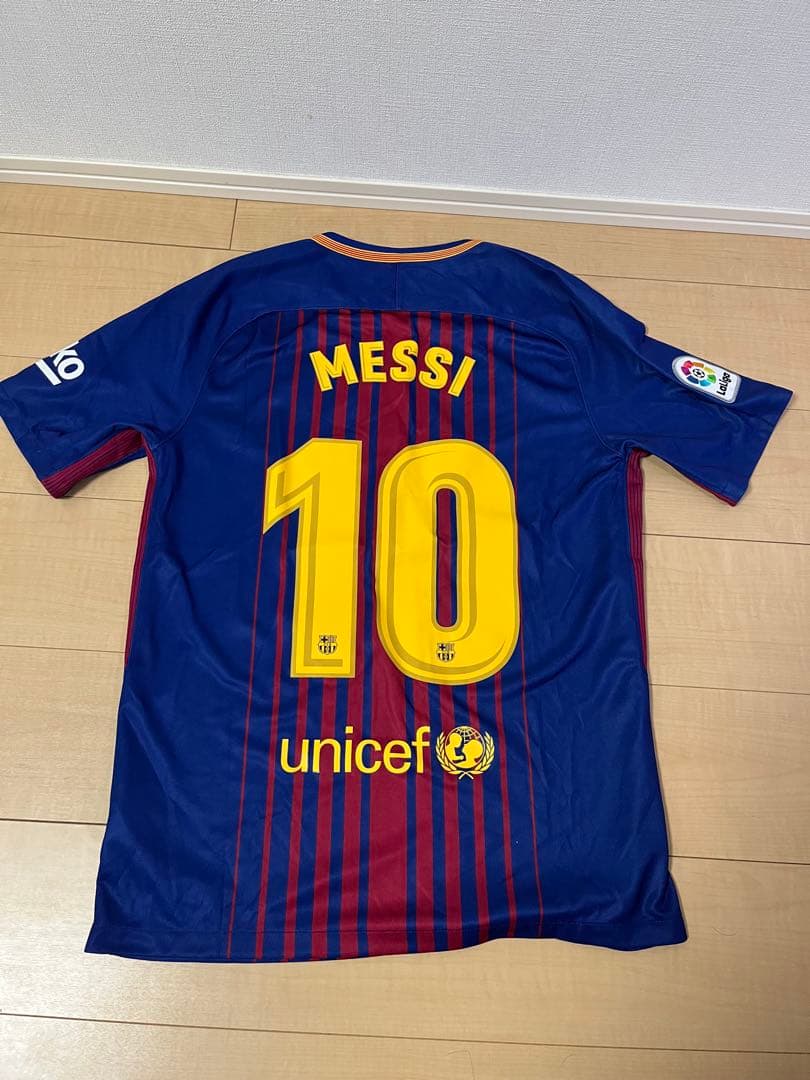 2017年　バルセロナ　リオネルメッシ　サイズM