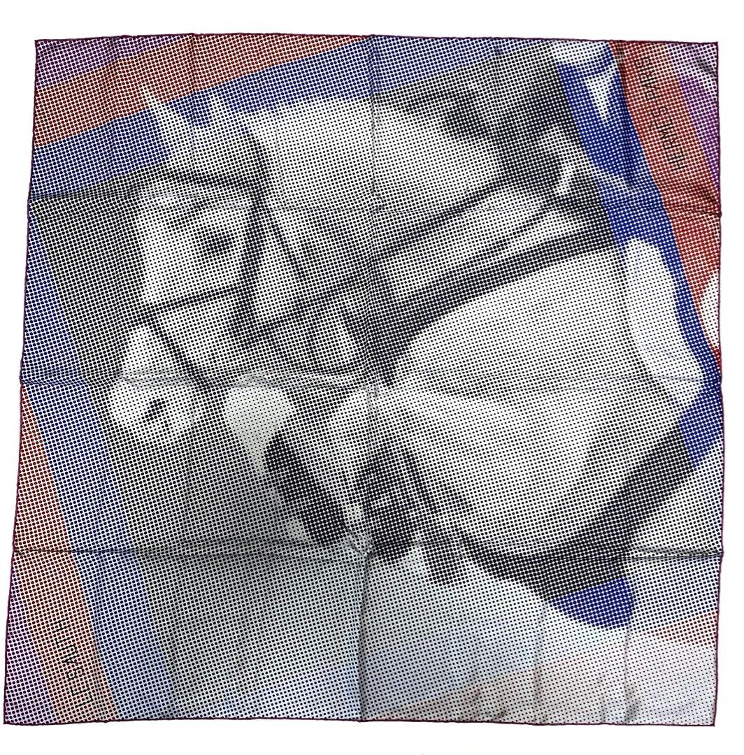 希少 極レア品HERMES エルメス カレ90 LE SAUT H ソー H