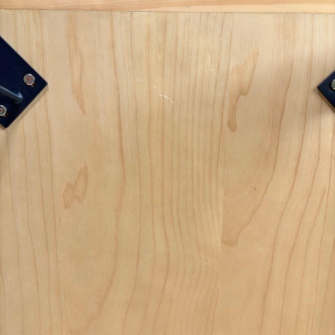 ヘリンボーン ダイニングテーブル 幅80cm 2人用 アイアン脚 木製 カフェ風