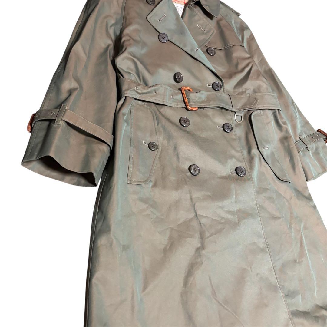 BURBERRYS バーバリー ベルト 玉虫 トレンチ ダブル ノバチェック