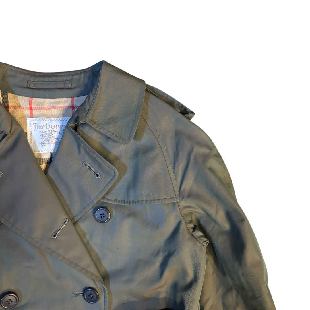 BURBERRYS バーバリー ベルト 玉虫 トレンチ ダブル ノバチェック