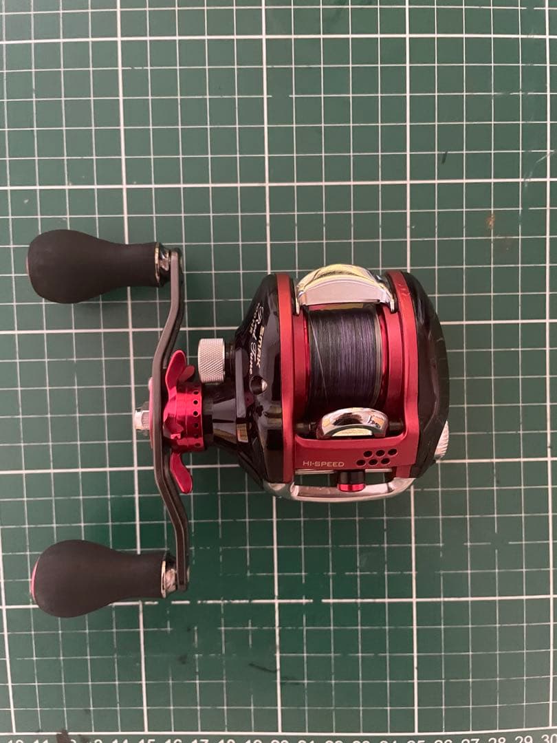 SMAK Red Tune 100HR 両軸リール