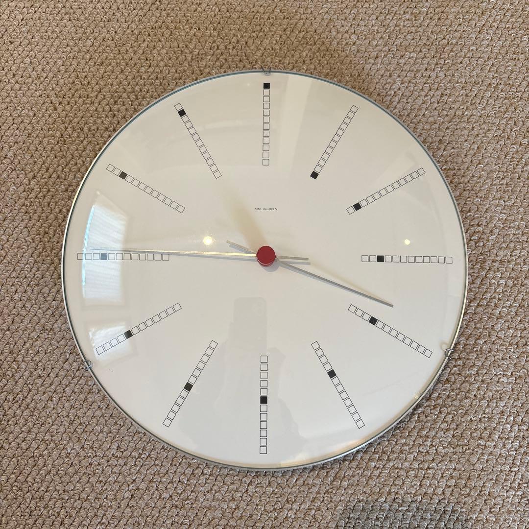 アルネ・ヤコブセン　バンカーズクロック　29cm