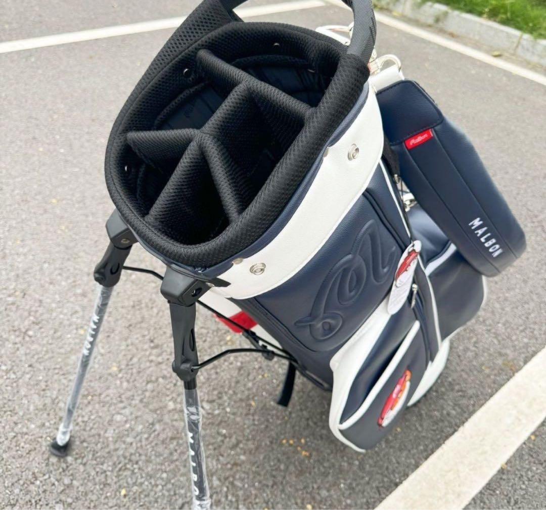 【即発送】Malbon Golf マルボンゴルフバッグ キャディバッグスタンド式