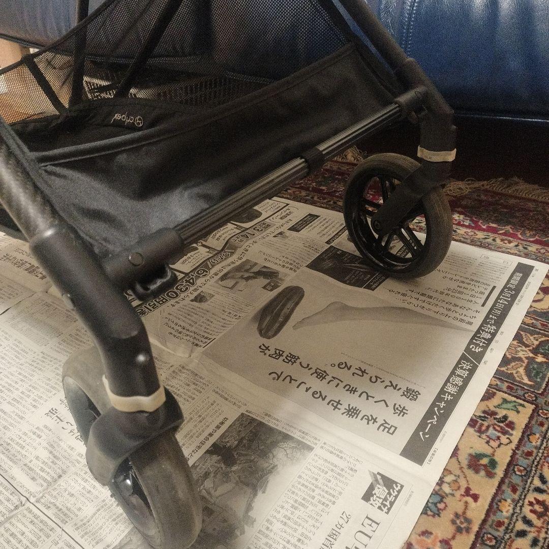 サイベックス　ベビーカー　レインカバー付き