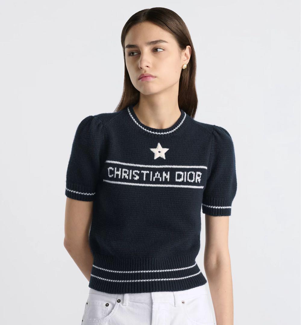 値下げしました‼️Christian Dior 半袖ニット サイズ38